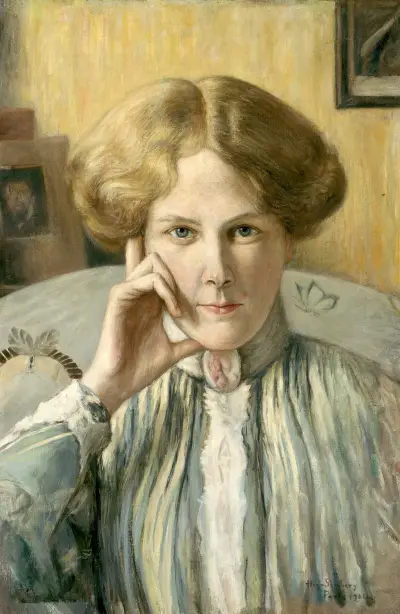 Marie Von Heiroth av Hugo Simberg