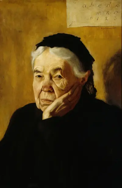 Konstnärens moster av Hugo Simberg
