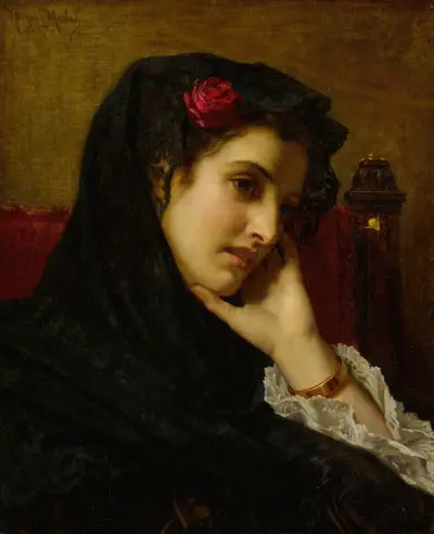A Spanish Beauty av Hugues Merle