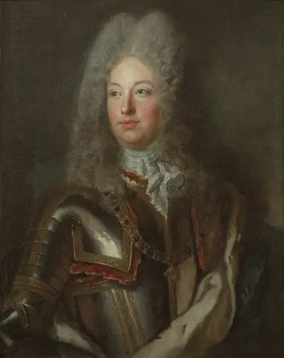 Portrait du roi Philippe V d’Espagne av Hyacinthe Rigaud
