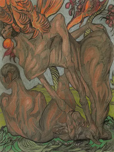 Composition – Temptation of Adam av Stanisław Ignacy Witkiewicz