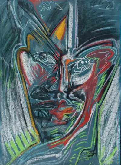 Portrait of Leon Reynel, 1926 av Stanisław Ignacy Witkiewicz
