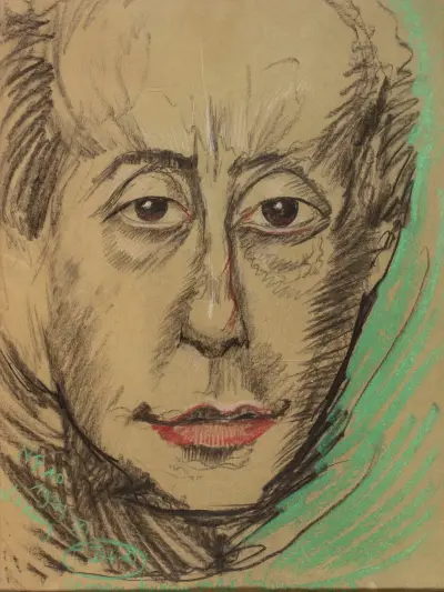 Portret Leona Reynela, 1927 – nr 2 av Stanisław Ignacy Witkiewicz