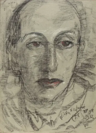 Portret Leona Reynela, 1932 – nr 2 av Stanisław Ignacy Witkiewicz