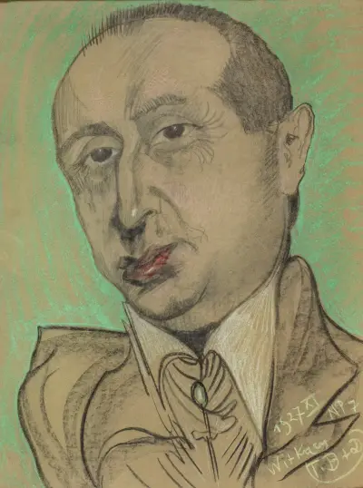 Portret Leona Reynela, 1927 – nr 1 av Stanisław Ignacy Witkiewicz