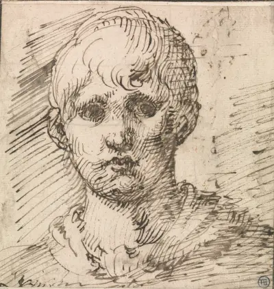 Head of a Boy av Inigo Jones