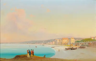 Nice av Ippolito Caffi