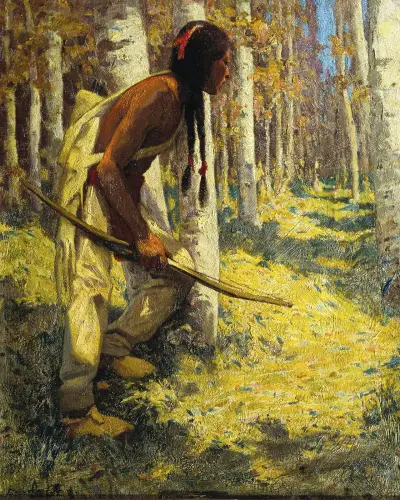 Indian Hunter av Eanger Irving Couse