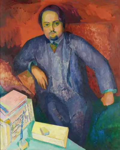 Porträtt av Ludvig Nordström av Isaac Grünewald