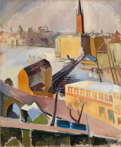 Riddarholmskyrkan av Isaac Grünewald