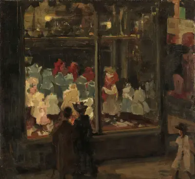 Shop Window av Isaac Israëls