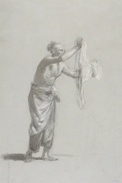 Arab with a Linen av Isidore Pils