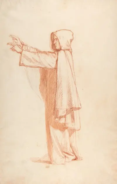 Munk (1800-talet) av Isidore Pils