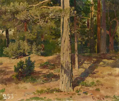 Waldinneres av Ivan Shishkin