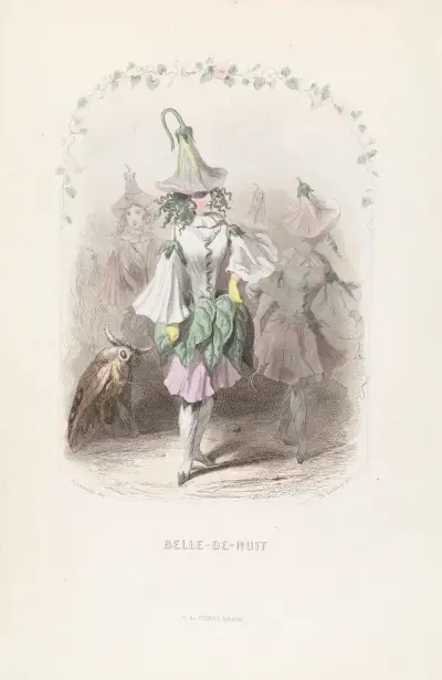 Belle-de-nuit av J. J. Grandville