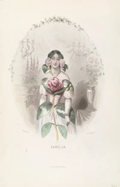 Camelia av J. J. Grandville