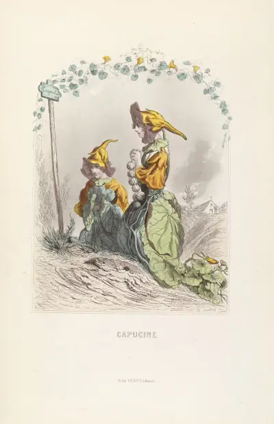 Capucine av J. J. Grandville