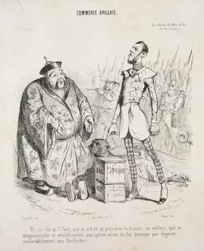 Commerce anglais av J. J. Grandville