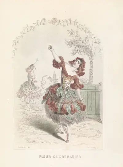 Fleur de Grenadier av J. J. Grandville