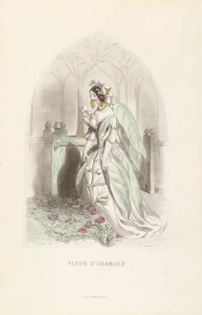 Fleur d’Oranger av J. J. Grandville