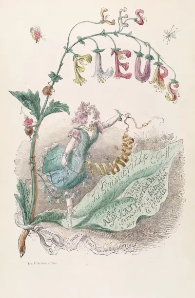 Frontispiece av J. J. Grandville