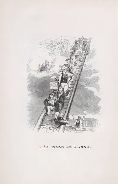 Jakobs stege av J. J. Grandville