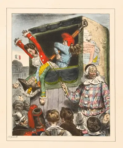 Je l’aurai tu ne l’auras pas… je l’aurai tu ne l’auras pas bouhiiii av J. J. Grandville