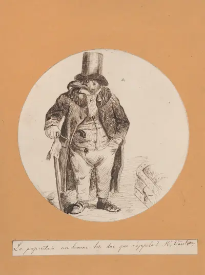 Herr Gam av J. J. Grandville