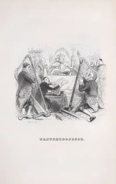 Nebukadnessar av J. J. Grandville