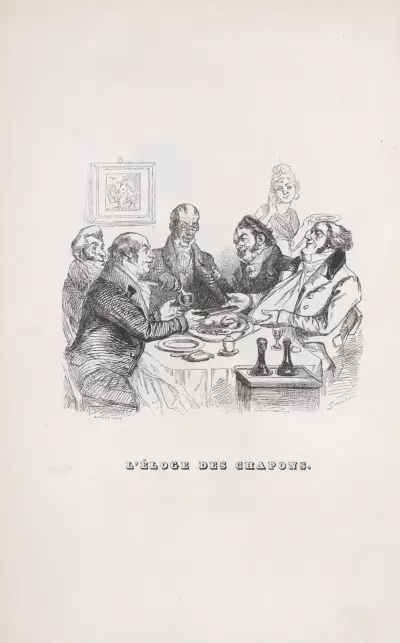 Till kycklingens lov av J. J. Grandville