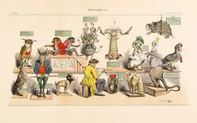 Djurriket av J. J. Grandville