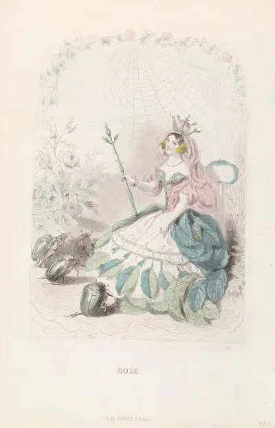 Rose av J. J. Grandville