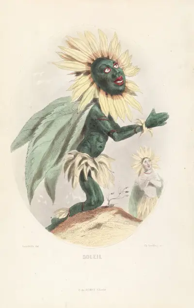 Soleil av J. J. Grandville