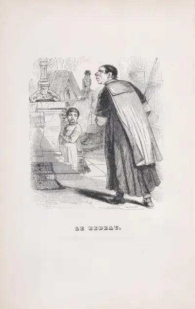The Beadle av J. J. Grandville