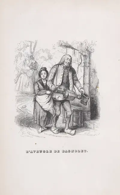 Den blinde mannen från Bagnolet av J. J. Grandville