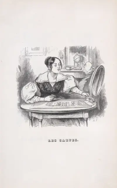 The Cards av J. J. Grandville