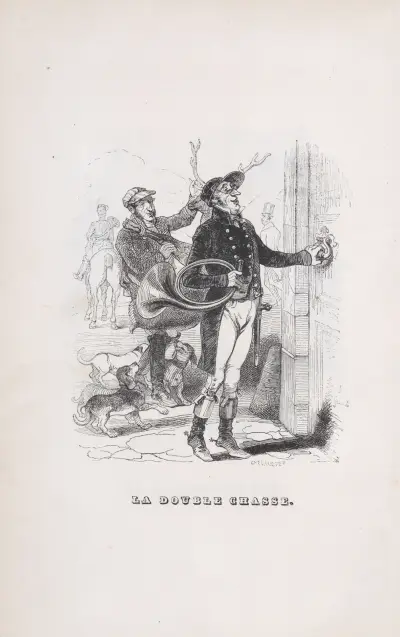 Den dubbla jakten av J. J. Grandville