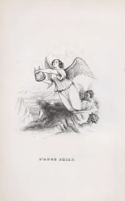 Den landsflyktige ängeln av J. J. Grandville