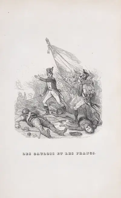 Gallerna och frankerna av J. J. Grandville