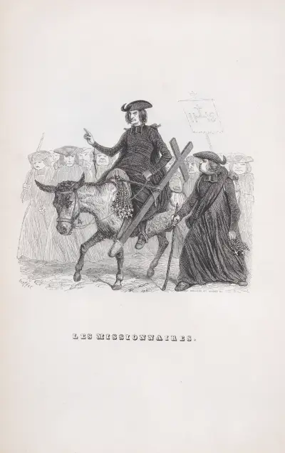 Missionärerna av J. J. Grandville