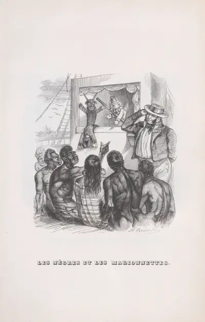 Negrerna och dockorna av J. J. Grandville