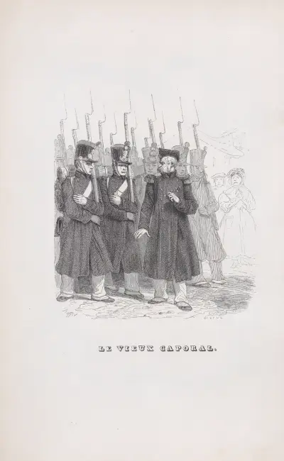 Den gamle korpralen av J. J. Grandville