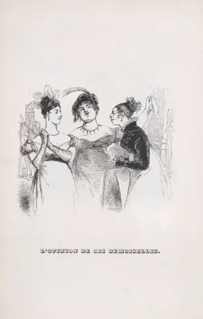 The Opinion of these Ladies av J. J. Grandville