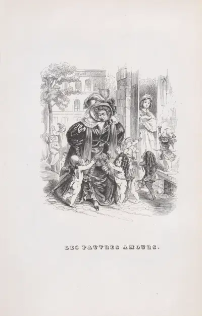 De fattiga putti av J. J. Grandville