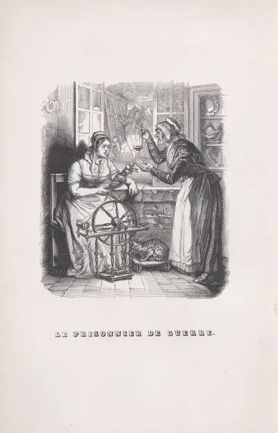 Krigsfången av J. J. Grandville