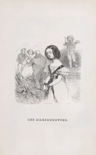 The Puppets av J. J. Grandville