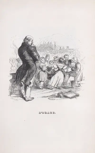 Stormen av J. J. Grandville