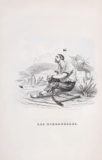 Svalorna av J. J. Grandville