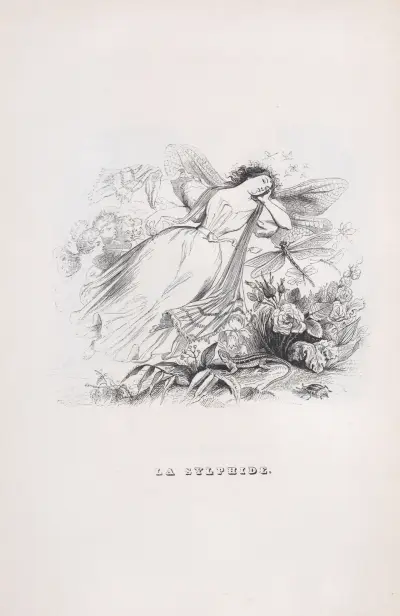 Luftanden av J. J. Grandville
