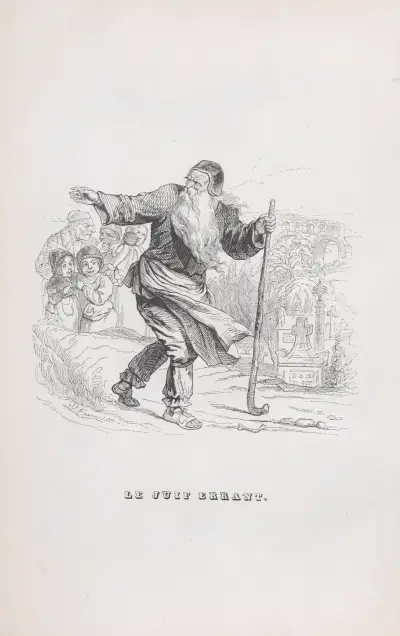 Den vandrande juden av J. J. Grandville